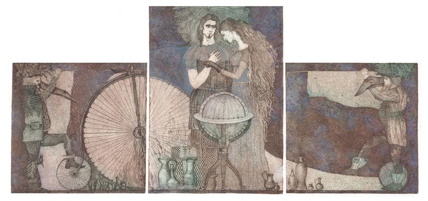 Actors of love -  Art of Anastasia Melnikova