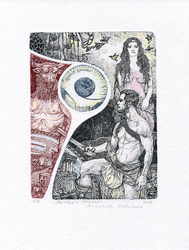 Ariadne's thread -  Art of Anastasia Melnikova