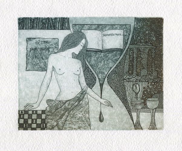 Ex libris Josef Burch - Мельникова Анастасия - Сайт художника