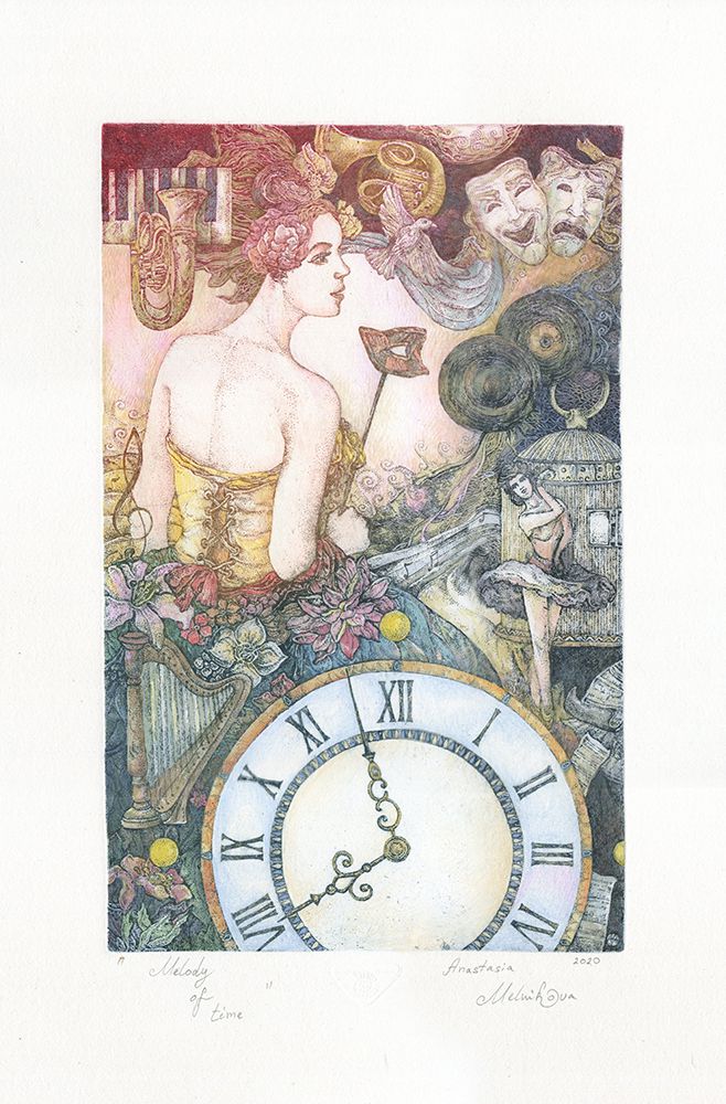 Melody of time. II -  Art of Anastasia Melnikova