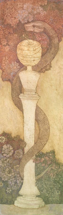 Temptation (the central part of the triptych) -  Art of Anastasia Melnikova