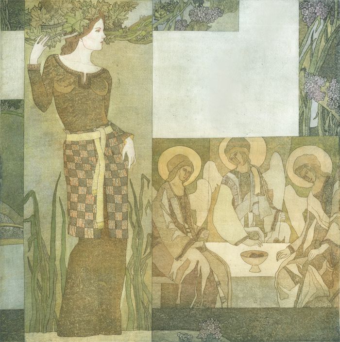 Whit Sunday -  Art of Anastasia Melnikova