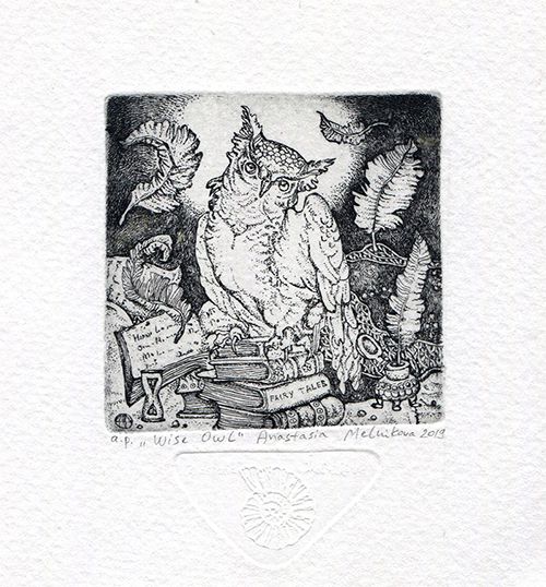 Wise Owl - Мельникова Анастасия - Сайт художника